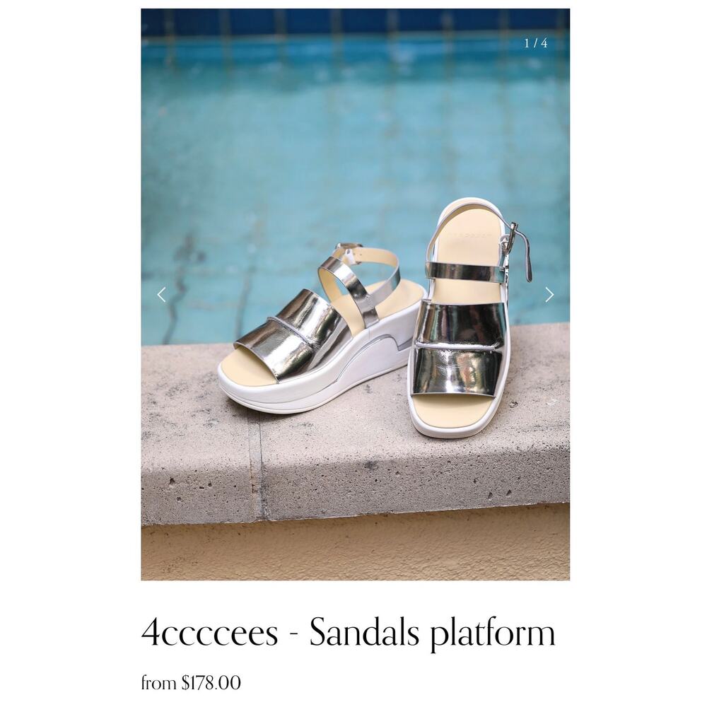 4ccccees - Sandals platform - Picture 9 of 9
